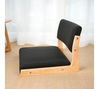 Chaise de sol pour la méditation et la lecture, design portable sans pieds pour une assise confortable dans le salon, la baie vitrée et les espaces de détente