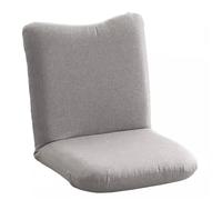 Chaise de sol réglable avec support dorsal - Chaise de méditation pliable et portable - Canapé ergonomique pour jouer, lire et se détendre