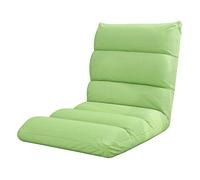 Chaise de sol réglable - Canapé pliable avec dossier, chaise de méditation amovible et lavable, inclinable à 5 positions pour une relaxation confortable