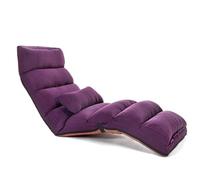 Chaise de sol rembourrée, chaise de méditation pliable avec support pour le dos, inclinable pour dormir paresseux, chaise de lecture réglable