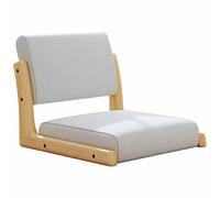 Chaise de sol Tatami portable avec support dorsal - Siège de méditation pliable de style japonais pour une assise confortable - Idéal pour s'asseoir sur une fenêtre et se détendre