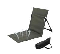 Chaise de soleil d'extérieur - Lit de loisirs pliable, canapé convertible, pompes réglables, tissu respirant | Facile à transporter, compact, inoxydable et stable