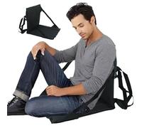 Chaise De Stade - Siège De Gradin avec Support Lombaire | Coussin Anti-Dérapant Sol Extérieur pour Pique-Nique Plage Football Sport Camping Bateau Baseball