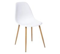 Atmosphera Chaise Taho 44 cm blanc