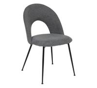 Chaise ""Raven"" gris