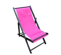 Chaise de terrasse en Bois Pliante Chaise à Plage rayée, inclinable Jardin pour détente extérieure, chaises Soleil Bord mer Portables, siège Patio Cadre Pliable Classique D 128 * 58cm