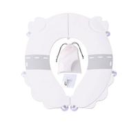 Chaise de toilette - 14.41x12.52 pouces couvertures de siège à l'épreuve des éclaboussures pliables pour garçon, fille avec conception antidérapante pour l'entraînement au petit pot, une couverture de