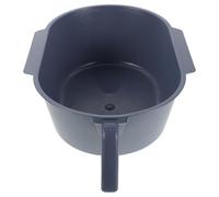 Chaise de Toilette Seau avec Poignée Plastique Amovible | Conception Anti-éclaboussures, Bord Souple Confortable, Adaptée aux Fauteuils Roulants et Patients Postopératoires