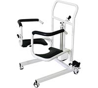 Chaise De Transfert Adulte Fauteuil roulant de transfert avec dossier réglable, élévateur électrique, chaise de bain multifonctionnelle, ouverture et fermeture, pour personnes âgées paralysé