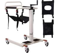 Chaise de transfert pour patient, chaise élévatrice pliable portable pour la maison, fauteuil roulant assisté hydraulique pour personnes âgées