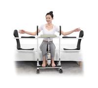 Chaise de transport de patients avec siège rabattable à 180°, élévateur hydraulique pour patients, dispositifs de transfert de fauteuil roulant à voiture, dispositif d'assistance