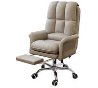 Chaise de travail ergonomique pour bureau à domicile avec support lombaire réglable et accoudoirs pour adultes, chaise de jeu sur ordinateur à dossier haut pour usage exécutif (noir) Octopus feet