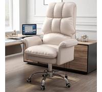 Chaise de travail ergonomique pour bureau à domicile avec support lombaire réglable et accoudoirs pour adultes, chaise de jeu sur ordinateur à dossier haut pour usage exécutif (noir) Octopus feet