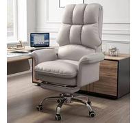 Chaise de travail ergonomique pour bureau à domicile avec support lombaire réglable et accoudoirs pour adultes, chaise de jeu sur ordinateur à dossier haut pour usage exécutif (noir) Octopus feet