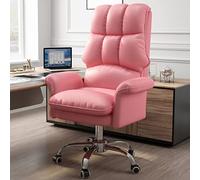 Chaise de travail ergonomique pour bureau à domicile avec support lombaire réglable et accoudoirs pour adultes, chaise de jeu sur ordinateur à dossier haut pour usage exécutif (noir) Octopus feet