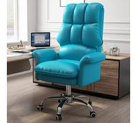 Chaise de travail ergonomique pour bureau à domicile avec support lombaire réglable et accoudoirs pour adultes, chaise de jeu sur ordinateur à dossier haut pour usage exécutif (noir) Octopus feet