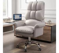 Chaise de travail ergonomique pour bureau à domicile avec support lombaire réglable et accoudoirs pour adultes, chaise de jeu sur ordinateur à dossier haut pour usage exécutif (noir) Octopus feet