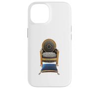 Chaise de trône impérial de Style Napoléon Histoire de l'art Coque pour iPhone 14