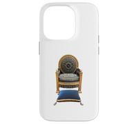 Chaise de trône impérial de Style Napoléon Histoire de l'art Coque pour iPhone 14 Pro