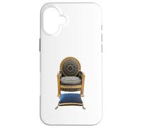 Chaise de trône impérial de Style Napoléon Histoire de l'art Coque pour iPhone 16 Plus