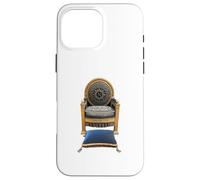 Chaise de trône impérial de Style Napoléon Histoire de l'art Coque pour iPhone 16 Pro Max