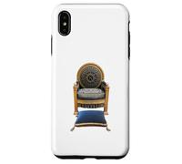Chaise de trône impérial de Style Napoléon Histoire de l'art Coque pour iPhone XS Max