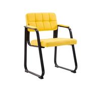 Chaise de visiteur Canada B similicuir , Jaune