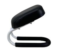 Chaise de yoga antidérapante avec cadre en acier renforcé, design ergonomique pour soulager le dos pendant de longues périodes, tabouret avec cadre en métal pour le yoga