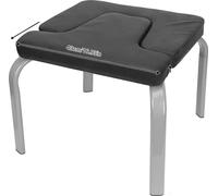 Chaise de yoga inversée, design ergonomique, utilisation polyvalente, noir