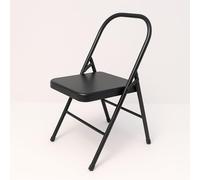 Chaise de Yoga Iyengar en Métal - Dossier Nu - Pune Standard Noire pour Yoga