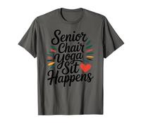 Chaise de Yoga pour Personnes âgées T-Shirt
