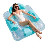 Chaise d'eau Flottante-Chaise Longue De Piscine Étanche, Flotteurs Portable
