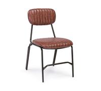 Chaise Debbie Orange foncé Vintage