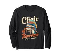 Chaise Demain Je Le Range Plus Tard Humour Manche Longue