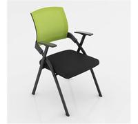 Chaise d'entraînement pliable ergonomique pour bureau de bureau, chaise de bureau à siège large pour réunions et conférences, design confortable pour un soutien et une productivité améliorés