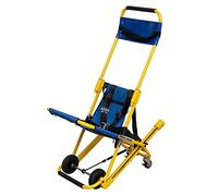 Chaise d'escalier d'évacuation d'urgence avec sangle de levage et planche coulissante pour un transport sûr des patients dans les scénarios de sauvetage des pompiers