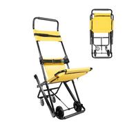 Chaise d'escalier d'urgence pliable, portable, avec 4 roues, monte-escalier mobile pour escaliers, 159 kg, pour les incendies, les ambulances, les hôpitaux, les sites sportifs