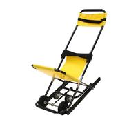 chaise d'escalier pliable 159 kg, Alu, für Notfall & Rettung, 4 Rollen | Klappbare Alu-Konstruktion, Sicherheitsgurte, für Feuerwehr, Ambulanz, Krankenhaus & Rettung