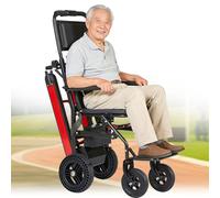 Chaise D'escalier Pliante Et Portable,Fauteuil Roulant Monte-Escalier,Monte-Escalier Électrique,Structure Ne Pesant Que 19 Kg,Batterie De 13 Ah Incluse,Pour Monter Et Descendre black