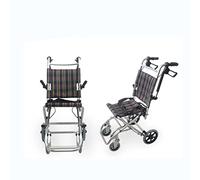 Chaise D'Escalier Pliante Voyageant À L'Extérieur Confortable Machine De Déplacement De Fauteuil Roulant Mobile, Évacuation Légère Portative En Alliage D'Aluminium Ultra Léger Transport Extérieur Co