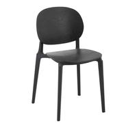 Chaise Design "Finama" 82cm Noir
