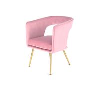 Chaise Design "Jolene" 77cm Rose
