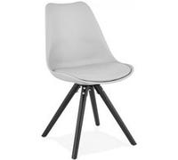 Chaise design MOMO GREY 48x56x82 cm Gris G