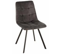 Chaise Design "Morgan" 86cm Gris