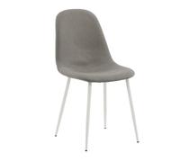 Chaise ebuy24 interieur non pliable en bois H. 95 cm gris