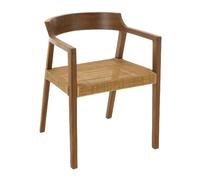 Chaise Design "Sungkai" 71cm Marron