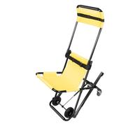 Chaise d'évacuation pliable et facile à plier, chaise d'escalier manuelle, pour siège léger pour adultes, fauteuil roulant de transport ultra léger