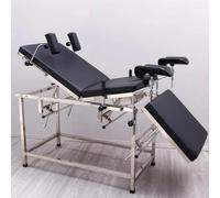 Chaise d'examen gynécologique, dossier et repose-pieds réglables, lit pliant à 3 sections, table polyvalente de massage et de traitement de tatouage