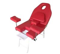 Chaise d'examen gynécologique, lit d'opération pliable portable pour clinique, table d'examen médical réglable avec dossier, 130 x 65 x 70 cm