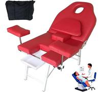 Chaise d'examen gynécologique portable et pliable, table d'examen médical, table d'accouchement, lit de toilette gynécologique pour hôpital A
